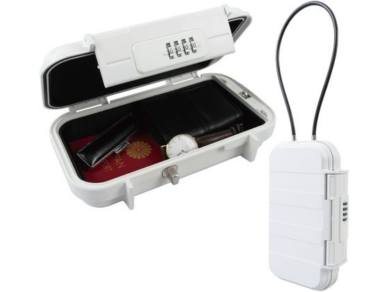 【お取り寄せ】カール事務器 ポータブルセーフティボックス PSB-02-W