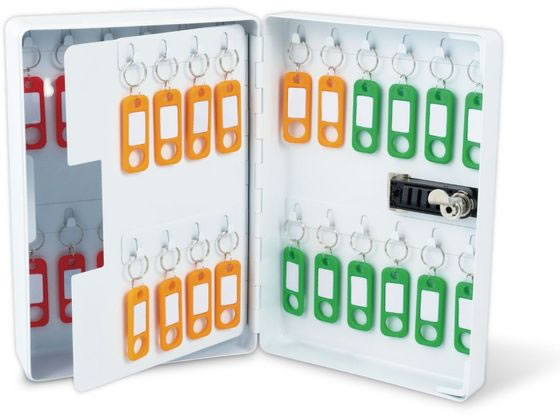 【お取り寄せ】カール事務器 キーボックス ダイヤル錠 40個吊 CKB-CD40-W