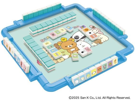 【商品説明】「リラックマ」や「すみっコぐらし」をはじめとした魅力的なキャラクター達を多数収録！家族や友達と一緒に楽しむことができます。通常のドンジャラと合わせて全5種のゲームを収録。【仕様】（C）2025　San−X　Co．　Ltd．　All　Rights　Reserved．●対象年齢：6才以上●セット内容：プレイフレーム×4個、パイケース×4セット、ゲームシート×1枚（両面）、ジャラコイン×1セット、得点表×4枚●パッケージサイズ：※本商品のセット内容以外は付属しません。【備考】※メーカーの都合により、パッケージ・仕様等は予告なく変更になる場合がございます。【検索用キーワード】バンダイ　ばんだい　BANDAI　ドンジャラNEO　ドンジャラネオ　どんじゃらネオ　どんじゃらねお　サンエックスユニバース　さんえっくすゆにばーす　ドンジャラ　4582769904417　ボードゲーム　ファミリーゲーム　麻雀　玩具　おもちゃ　おもちゃ・ホビー　ボードゲーム・テーブルゲーム　X117SKドンジャラNEOより「サンエックスユニバース」が登場！