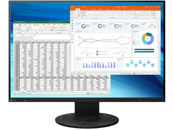 【お取り寄せ】EIZO FlexScan 24.1型 カラー液晶モニター ブラック EV2410R-BK ディスプレイ モニター本体 デイスプレイ パソコン 家電