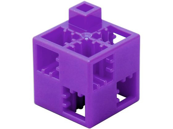 【お取り寄せ】アーテック Artecブロック 基本四角 100P 紫 77853 ブロック 木製玩具 幼児玩具 知育玩具 おもちゃ ホビー ゲーム 誕プレ
