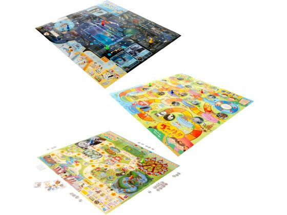 【お取り寄せ】アーテック すごろく3点セット 水族館・動物・テーマパーク 78797 ボードゲーム テーブルゲーム おもちゃ ホビー ゲーム 誕プレ