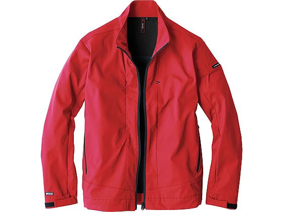 【お取り寄せ】ビッグボーン ソフトシェルジャケット レッド L EBA926-40