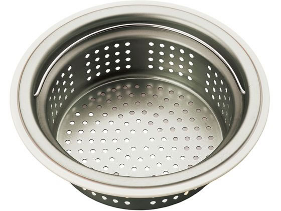 【お取り寄せ】伸晃 流し用ステンレス浅型ゴミカゴ135 145両用タイプ ゴミ受け 清掃 衛生 水廻り 厨房 キッチン