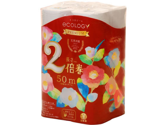 特種東海 トイレットペーパー エコロジー2倍巻きプレミアム ダブル 12R トイレットペーパー(3.0)