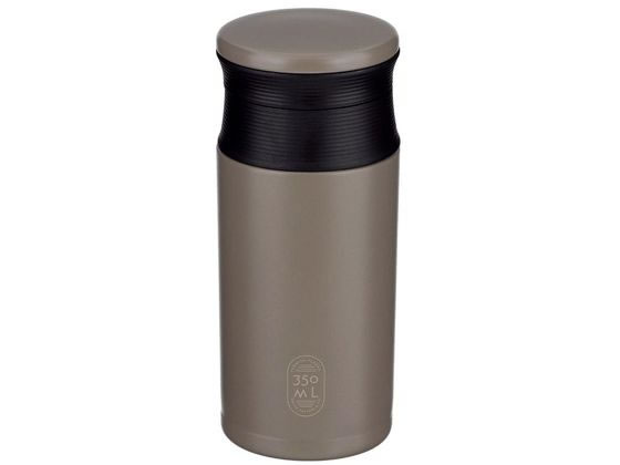 【お取り寄せ】LIV PLUS ベストコ マグボトル スクリュー 350mL ブラウン NQ-352 水筒 タンブラー キッチン雑貨