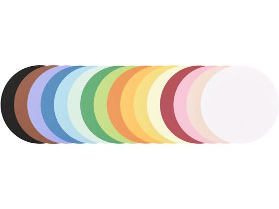 【商品説明】保育園・幼稚園・小学校での図工・工作や、介護施設のレクリエーション、イベント時の飾りつけなど幅広くお使いいただけます。【仕様】●材質：色画用紙122．1g／m2●サイズ：75×75mm●色数：16色各5枚●色：あか・さくら・ピンク・オレンジ・みかん・きいろ・うすクリーム・きみどり・みどり・うすねずいろ・みずいろ・あお・ふじむらさき・ゆき・くろ・ちゃ●注文単位：1パック（80枚）【備考】※メーカーの都合により、パッケージ・仕様等は予告なく変更になる場合がございます。【検索用キーワード】　教材　学童用品　図画　工作用品　X665SM直径75mmの正円カラー画用紙・16色各5枚がセットされ壁面装飾等にも使用できます。