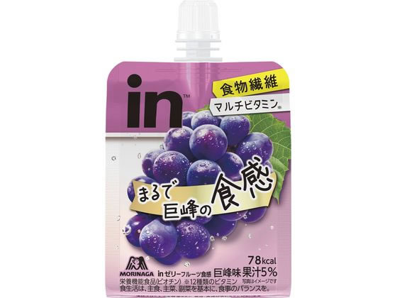 森永製菓 inゼリー フルーツ食感 巨峰 150g バランス栄養食品 ...(4.0)