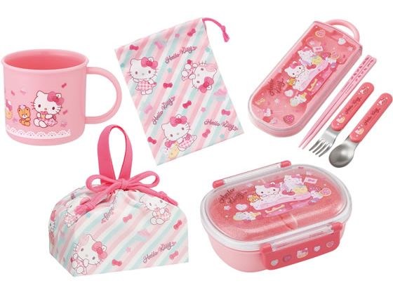 スケーター ランチ5点セット キティファンシー 974461 キャラクターグッズ 教材 学童文具 学童 文具...