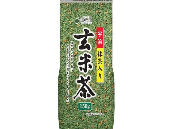 国太楼 150gN宇治抹茶入玄米茶 11481 茶葉 玄米茶 お茶 飲料