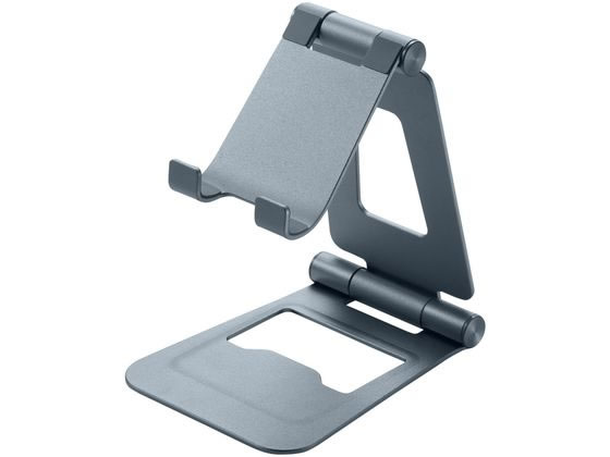 サンワサプライ タブレットスタンド 2関節 PDA-STN82GY タブレット関連品 スマホ 家電