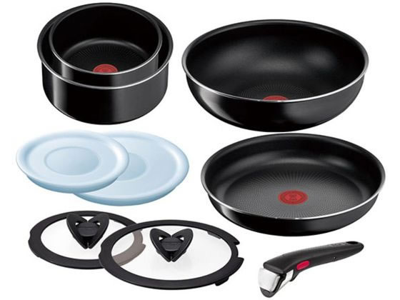 【お取り寄せ】T-fal インジニオ・ネオ ハードチタニウム・インテンス 9点セット L43891 パン 鍋 ケトル 調理道具 キッチン雑貨