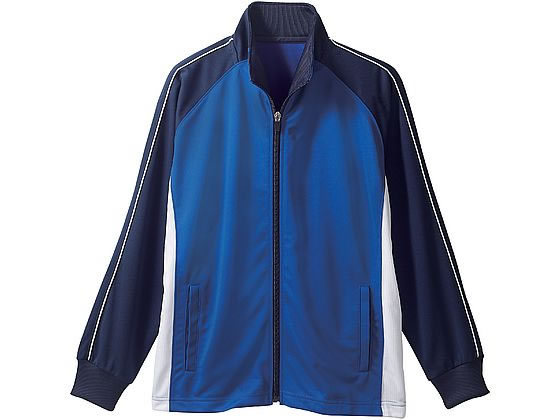 【お取り寄せ】住商モンブラン トレーニングジャケット兼用 ブルー／ネイビーS CJ511-5045 ジャケット 介護服 ユニフォーム