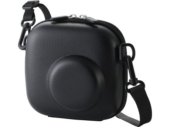 【お取り寄せ】エレコム チェキケース instaxmini対応 エンボス ブラック IC-CCGPTXBK