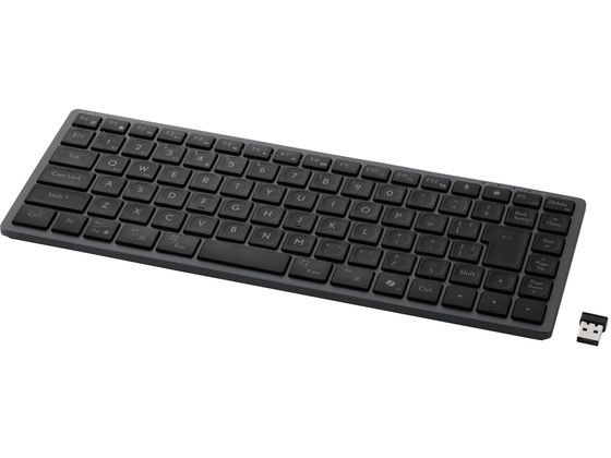 【お取り寄せ】エレコム ワイヤレスミニキーボード BT無線 充電式 黒 TK-PN1075MPBK キーボード マウス 入力機器 パソコン 家電