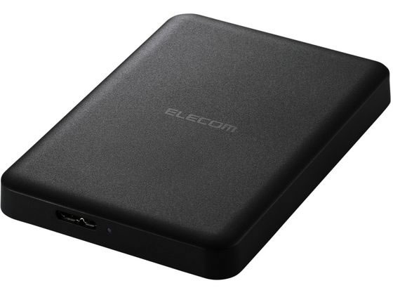 エレコム 外付けHDD 録画可 静音 1TB 黒 ELP-HTV010UBK ハードディスク 外付けドライブ USBメモリ パソコン 家電