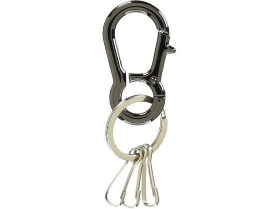 【お取り寄せ】中林製作所 タフレーベル ボトムリングキーホルダー VEX-208 安全帯用アクセサリー 墜落..