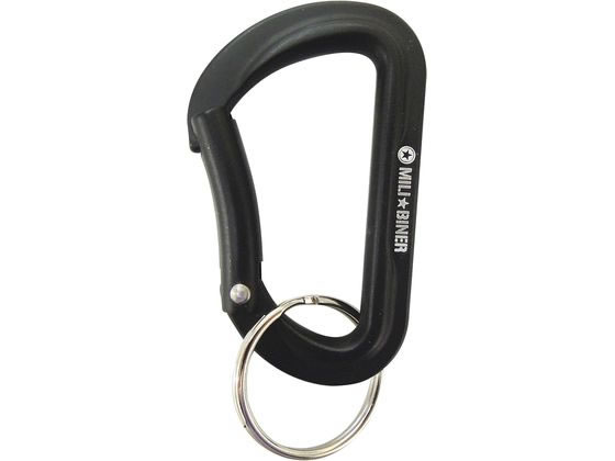 【お取り寄せ】中林製作所 ミリタリーカラビナ 6mm MCB-4 安全帯用アクセサリー 墜落 落下防止用品 作..