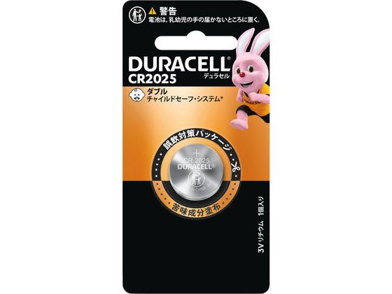 DURACELL デュラセル リチウムコイン電池 CR2025 DLI-2025-01 リチウム電池 ボタン電池 充電池 家電