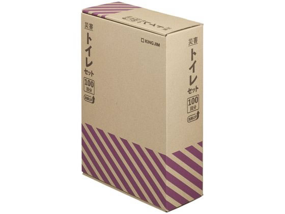 【お取り寄せ】キングジム 災害トイレS消臭力UP(100回分) TLS-500 jetprice-10729065 JET PRICE サンプル画像2