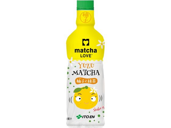 訳あり)伊藤園 パウダーイン matcha LOVE 柚子と抹茶 475mL ペットボトル 緑茶 お茶 飲料