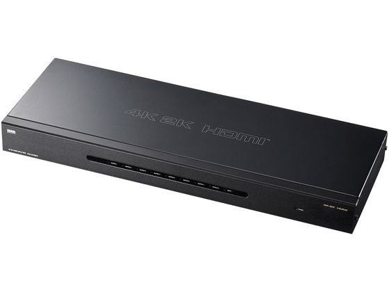 【お取り寄せ】サンワサプライ 4K2K対応HDMI分配器 8分配 VGA-UHDSP8 切替機 分配器 PC周辺機器 パソコン 家電