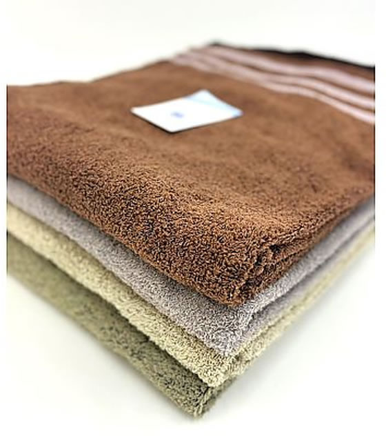 林 超大判タオル GREEN 100×180cm 10枚入 54-0054-84 大判バスタオル 業務用タオル