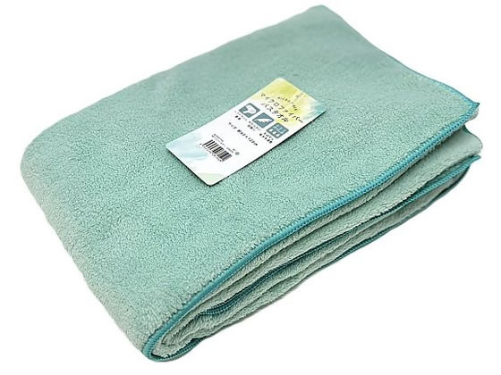 Other - 林 マイクロファイバーバスタオル 60×120cm GREEN 10枚 54-0055-17 バスタオル 業務用タオル