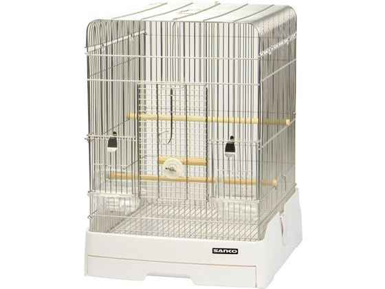 【お取り寄せ】三晃商会 イージーホーム ステンレス37バードWH C92 鳥かご グッズ 鳥 小鳥 ペット