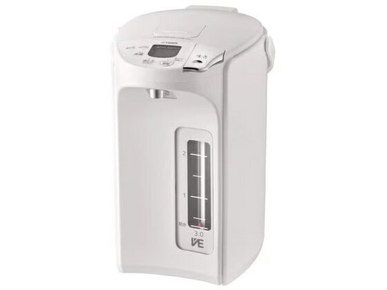 タイガー 蒸気レスVE電気まほうびん とく子さん 3.0L アーバンホワイト PIP-G300WE 電気ポット 電気ケトル キッチン家電 調理家電