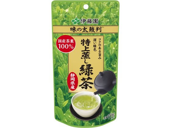 伊藤園 特上蒸し緑茶 70g 茶葉 緑茶 お茶 飲料
