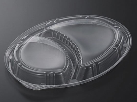 【商品説明】レンジ可能。オーブンは不可。カレーにおススメの容器の蓋です。【仕様】●サイズ：232×172×25mm●材質：SPP●重量：11g●入数：50枚【備考】※メーカーの都合により、パッケージ・仕様等は予告なく変更になる場合がございます。【検索用キーワード】中央化学　ちゅうおうかがく　チュウオウカガク　chuokagaku　SDビストロM24−18仕切蓋　SD　ビストロ　M24−18仕切　蓋　00453581　使いすて　使い捨て容器　使い切り　テイクアウト　イベント　使いきり食器　テイクアウト用品　X039SYカチッとはまる嵌合（かんごう）タイプ。蓋のみです。※本体は別売り。