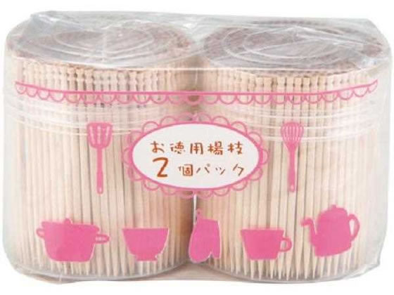 【商品説明】●料理や歯の衛生に使用いただけます。●保管もしやすいケース入【仕様】●パッケージサイズ（約）：幅104×奥行54×高さ63cm●内容量：1パック（2個入）●材質：樺材●生産国：中国【備考】※メーカーの都合により、パッケージ・仕様等は予告なく変更になる場合がございます。【検索用キーワード】まるき　マルキ　maruki　2個パック　2こぱっく　2P　楊枝　ようじ　ヨウジ　パック　約440本2個パック　調理用品　レジャー用品　お弁当グッズ　容器入り　使いきり食器　割箸、箸、楊枝　X222SY2個パック入ってお徳な楊枝！