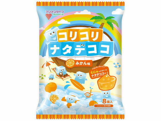 マンナンライフ コリコリナタデココ みかん味