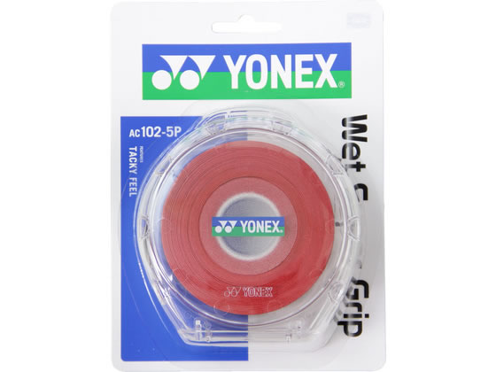 【お取り寄せ】YONEX ヨネックス ウェットスーパーグリップ(5本入) AC1025P-037