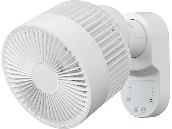 KOIZUMI DC壁掛け扇風機 まるっと取り外しヘッド 羽根径15cm KCF1566W 壁掛け扇風...