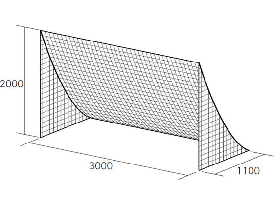 Ring - 【お取り寄せ】TOEI LIGHT トーエイライト ミニサッカー用L型ネット