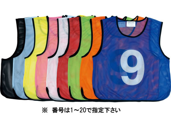 【お取り寄せ】TOEI LIGHT トーエイライト メッシュベストJr NO.1 蛍光イエロー 縦52×横46cm