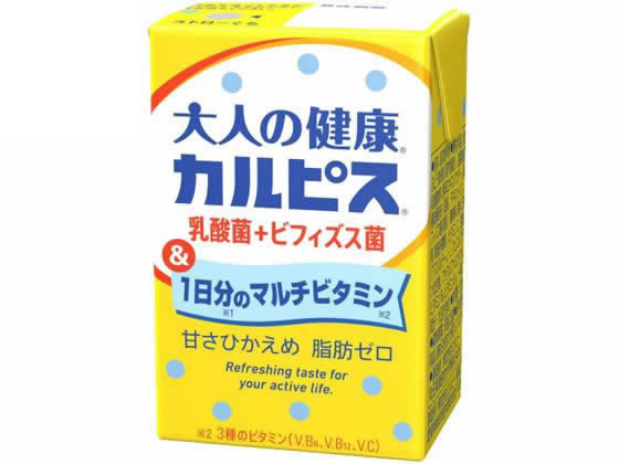 エルビー 大人の健康カルピス 乳酸菌+ビフィズス菌&1日分のマルチビタミン