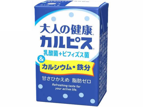 エルビー 大人の健康カルピス 乳酸菌+ビフィズス菌&カルシウム・鉄分