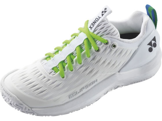 【お取り寄せ】YONEX ヨネックス オーバルシューレース 靴ひも(ライムグリーン・130cm) AC570-008-130