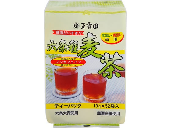 玉露園 六条種麦茶 52袋入