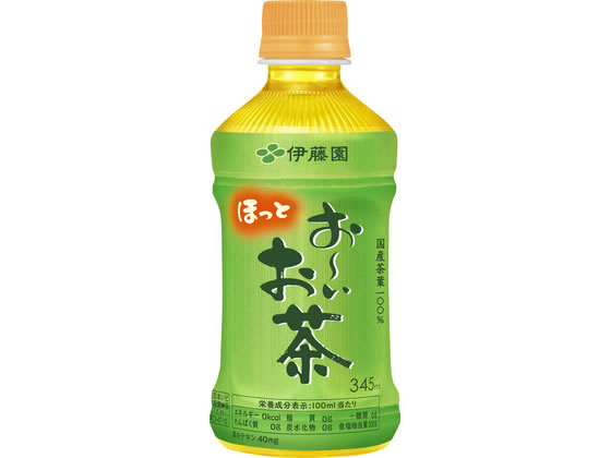 伊藤園 お〜いお茶 緑茶 加温機対応 345mL