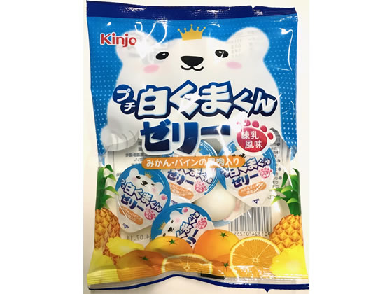 金城製菓 プチ白くまくんゼリー 練乳風味 7個 スナック菓子 お菓子