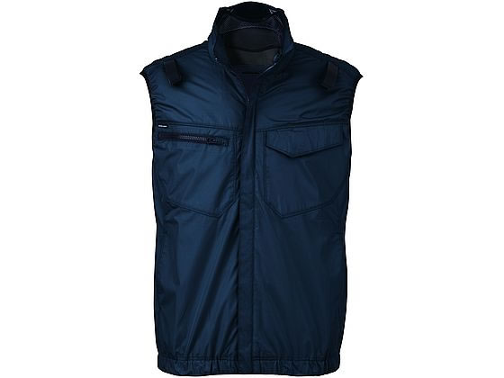 【お取り寄せ】ビッグボーン ベスト ネイビー M EBA5149-56 空調風神服用 ベスト ウェア単体 ファン付きウェア ユニフォーム