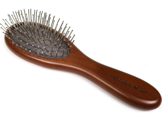 【お取り寄せ】ドギーマンハヤシ Natural Style forDog 木製ブラッシングブラシ M ...