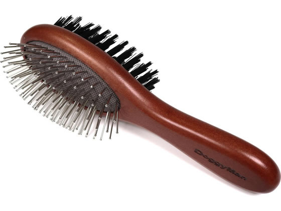 【お取り寄せ】ドギーマンハヤシ Natural Style forDog 木製ブラッシング&整毛ブラ...