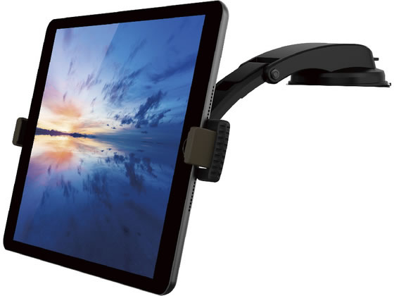 【お取り寄せ】多摩電子工業 tama’s スマートフォン タブレットホルダー 吸盤タイプ TKR25DBK