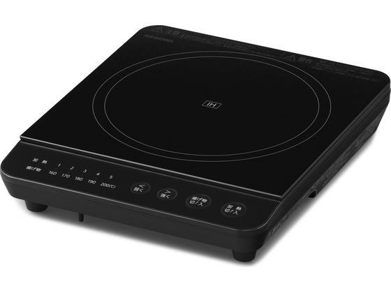 アイリスオーヤマ IHコンロ 1000W ブラック IHK-TA2-B