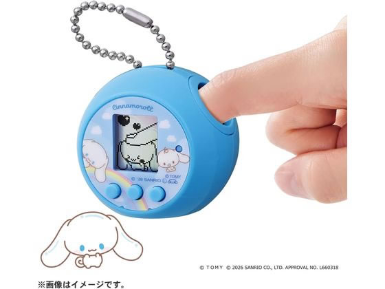 【商品説明】ずっと触りたくなる“ぷにぷに”触感「ぷにコミュ」　鞄につけて持ち運びやすいキーチェーン付きのミニサイズ、“ぷに触感”液晶トイが登場！【仕様】●対象年齢：6歳以上●電池：ボタン形LR44（11．6x5．4）×2（内蔵）●セット内容：本体（1）、ボールチェーン（本体に付属）（1）、取扱説明書（1）（C）TOMY　（C）　2026　SANRIO　CO．.LTD．　APPROVAL　NO．　L660318【備考】※メーカーの都合により、パッケージ・仕様等は予告なく変更になる場合がございます。【検索用キーワード】タカラトミー　たからとみー　TAKARATOMY　ぷにコミュ　シナモロールのぷにるんず　ぷにコミュ　シナモロールのぷにるんず　ぷにこみゅ　プニコミュ　シナモロール　ぷにるんず　4904810097372　玩具　おもちゃ　シナモロール　しなもろーる　Cinnamoroll　サンリオ　さんりお　Sanrio　おもちゃ・ホビー　デジタル玩具・メイキングトイ　X352THシナモロールが“ぷにぷにカワイイ”ぷにるんずに！